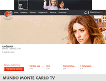 Tablet Screenshot of montecarlotv.com.uy